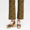 Olive – Leder La Cigale Sandalen
