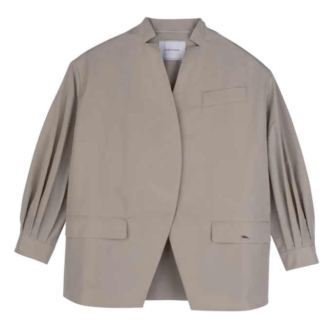 Papier – Kimonojacke aus technischem Taft