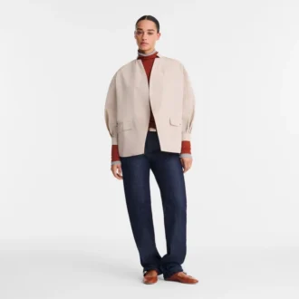 Papier – Kimonojacke aus technischem Taft