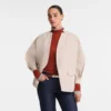 Papier – Kimonojacke aus technischem Taft