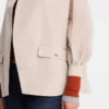 Papier – Kimonojacke aus technischem Taft