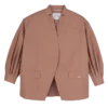 Pink Tea – Kimonojacke aus technischem Taft
