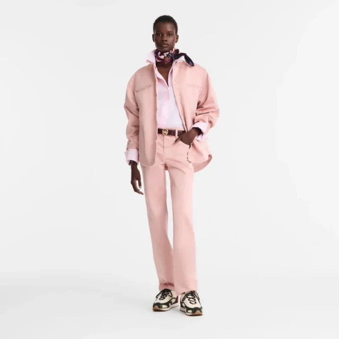 Pink Tea – Techno-Satin-Hose