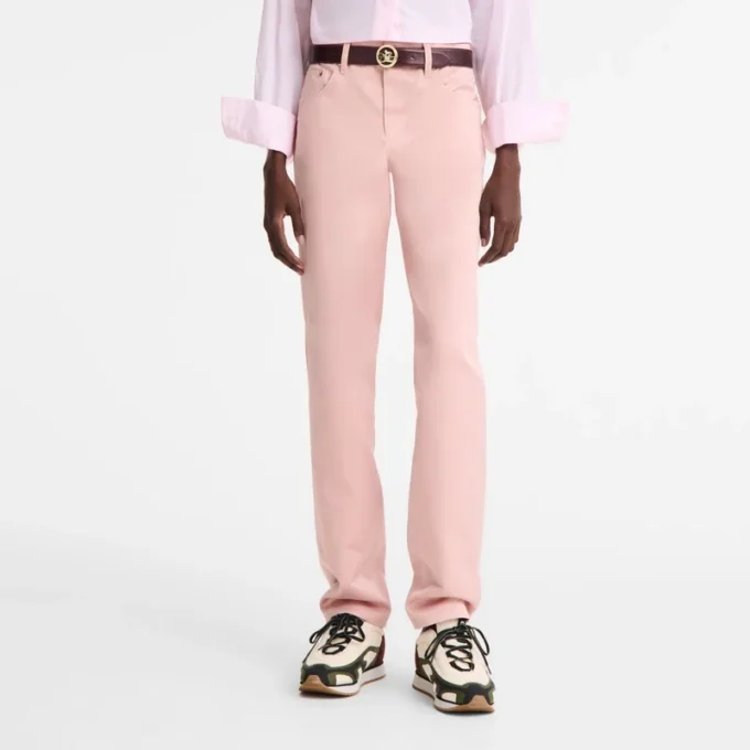 Pink Tea – Techno-Satin-Hose