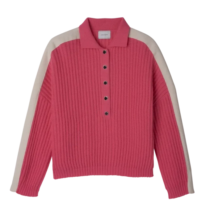Pullover mit Polokragen