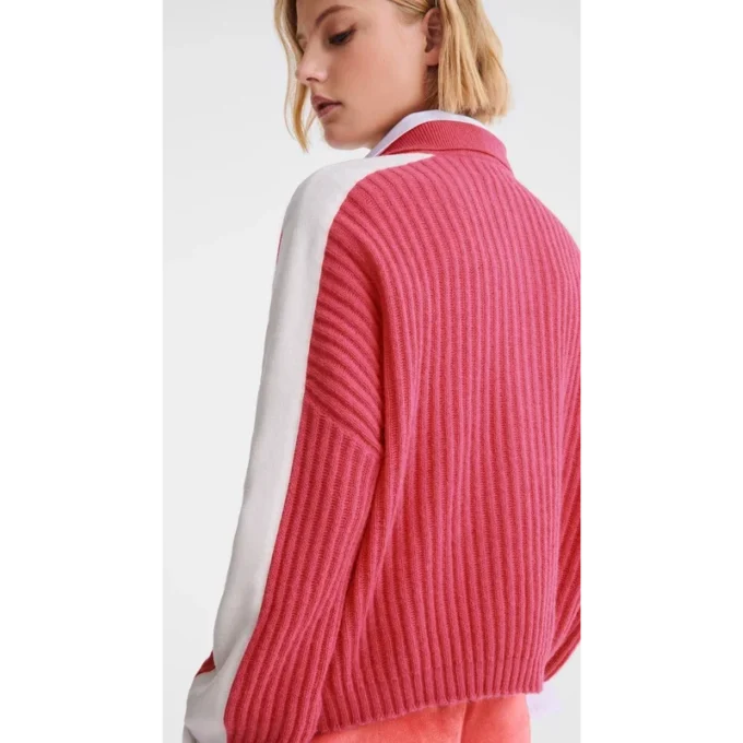 Pullover mit Polokragen