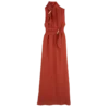 Rot – Gabardine-Kleid