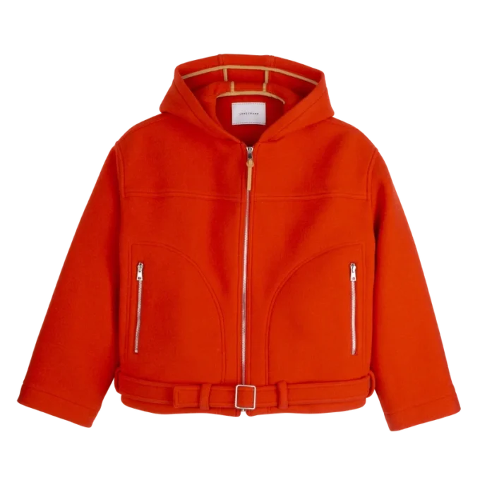 Rot – Jacke aus Wollbroadcloth