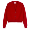 Rot – Strickjacke