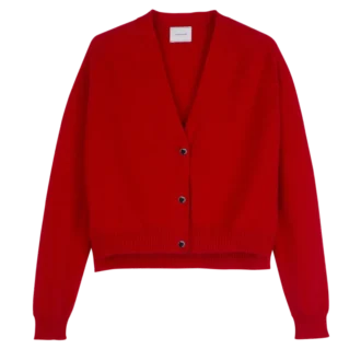 Rot – Strickjacke