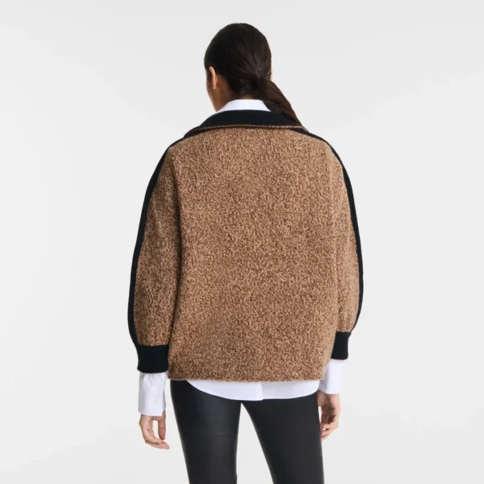Schokoladenbraun – Strickpullover