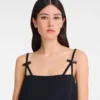 Schwarz – Kreppkleid