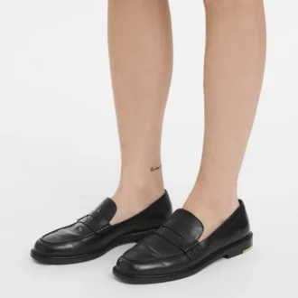 Schwarz – Leder Au Sultan Loafer