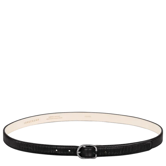 Schwarz – Leder Damen-Gürtel