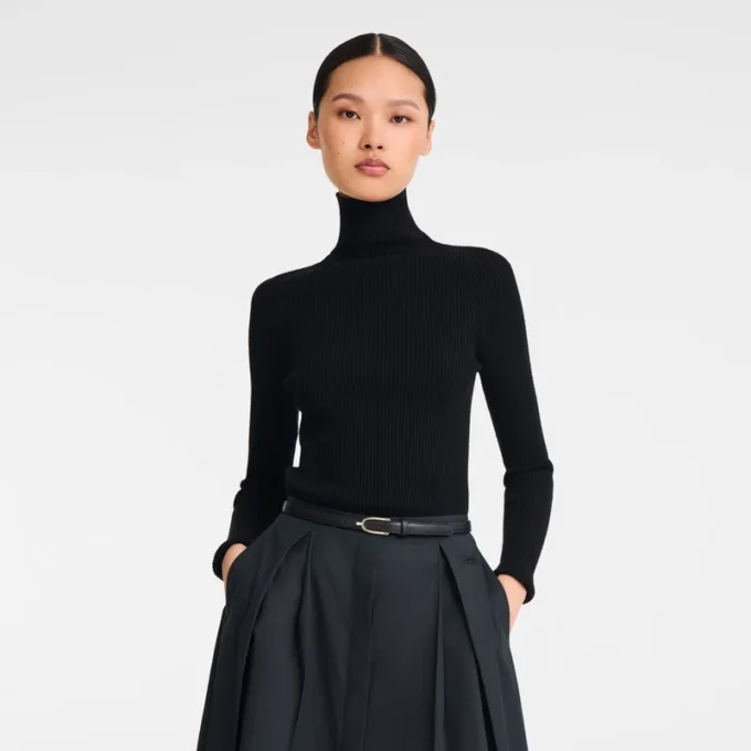 Schwarz – Leder Damen-Gürtel
