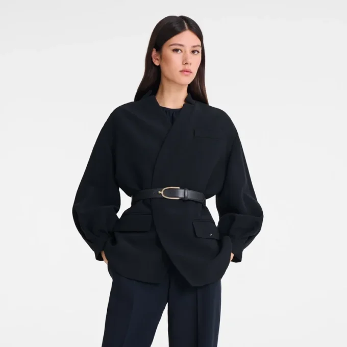Schwarz – Leder Damen-Gürtel