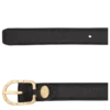 Schwarz – Leder Damen-Gürtel