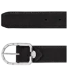 Schwarz – Leder Damen-Gürtel