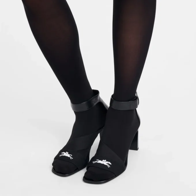 Schwarz – Leder La Baronne Pumps