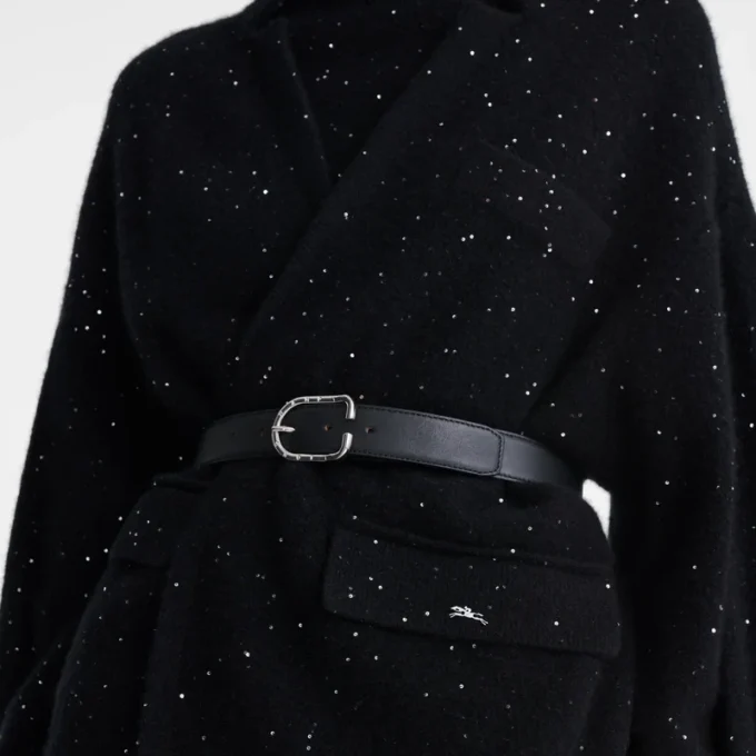 Schwarz – Strick-Kimonojacke