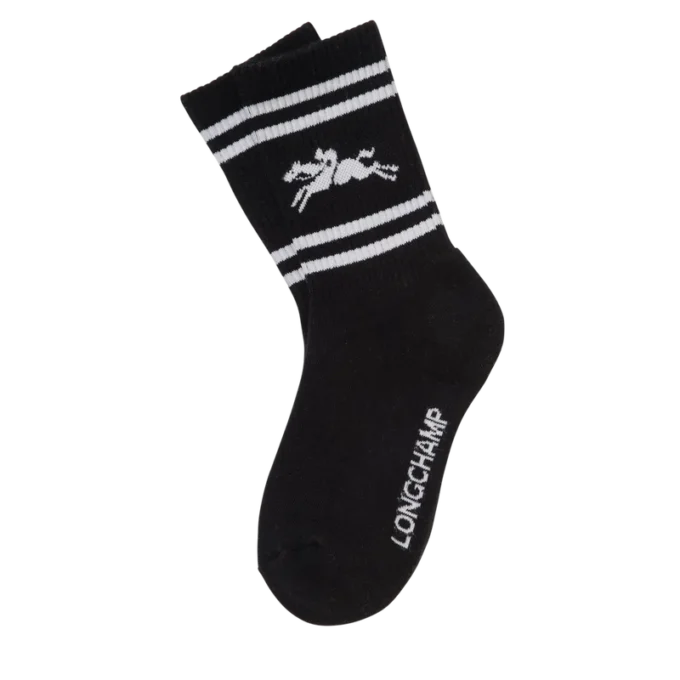 Schwarz – Strick-Socken