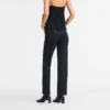 Schwarz – Techno-Satin-Hose