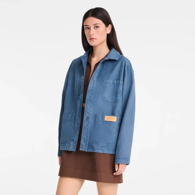 Slate – Überfärbte Baumwolljacke