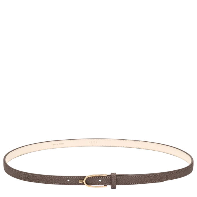 Taupe – Ledergürtel für Damen