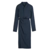 Tintenblau – Kreppkleid