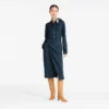 Tintenblau – Kreppkleid