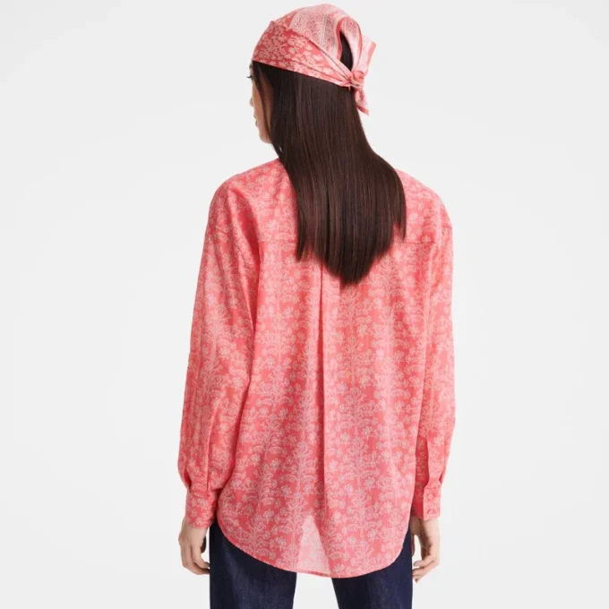 Tomato – Bedrucktes Voile-Hemd