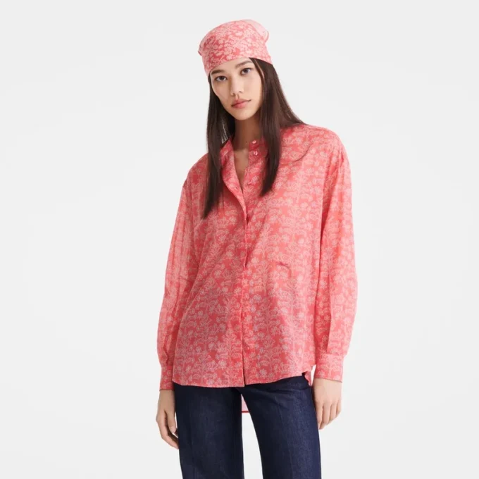 Tomato – Bedrucktes Voile-Hemd
