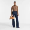 Vegetal – Handtasche Daylong M aus Leder