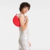 Vermilion – Leder-Clutch Le Roseau