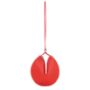 Vermilion – Leder-Clutch Le Roseau